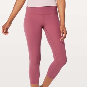 Lululemon Align Crop *21"
So Merlot